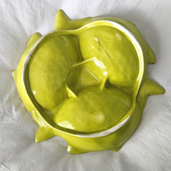 Ceramic fish serving platter - Picture 4 of 8